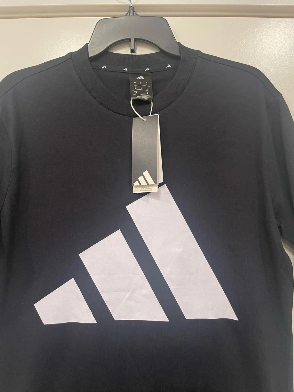 Adidas Future Icons 3-Stripes Tee Black / White Size S New with Tags